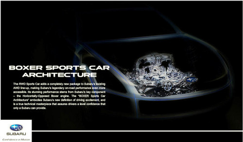 Boxer Sports Car Subaru at Subaru Boxer Sports Car 