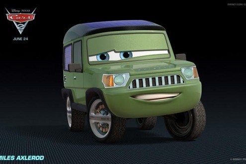 Miles at Cars 2   New Characters