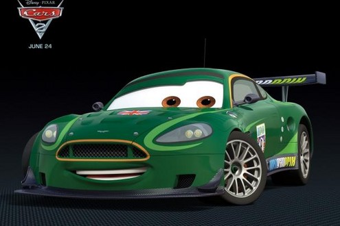 Nigel at Cars 2   New Characters
