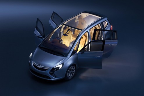 Opel Zafira Tourer Concept 2 at Opel Zafira Tourer Concept Revealed