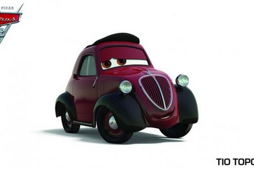 Uncle Topolino at Cars 2   New Characters