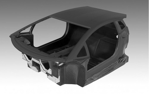 lp700 carbon chassis 1 at Lamborghini LP700 4 Carbon Fiber Monocoque Details