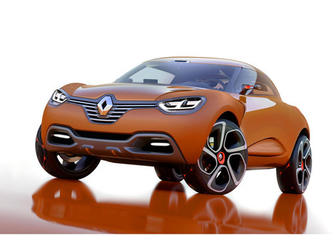 renault captur 1 at Renault Captur Concept