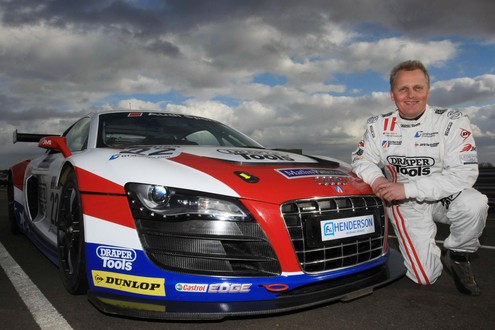 Audi R8 LMS 1 at Johnny Herbert Drives Audi R8 LMS At Spa 24 Hour 