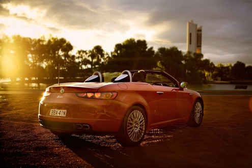 alfa spider at VW Promises Porsche Engines To Alfa Romeo