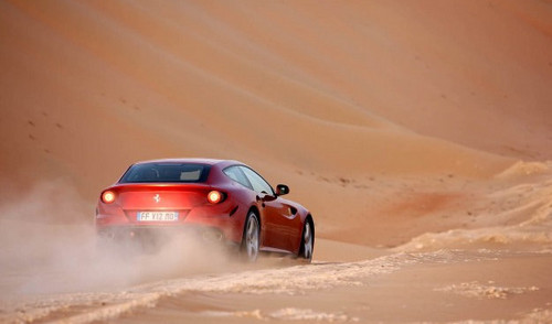 ferrari ff desert 5 at New Images Of Ferrari FF In Desert