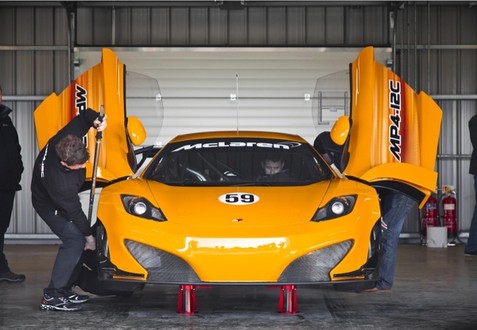 mclaren mp4 12c gt3 2 at McLaren MP4 12C GT3 Racer Unveiled