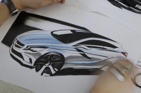 merceds a sketch at Is This The New Mercedes A Class?