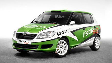 skoda fabia r2 1 at Skoda Fabia R2 Rally Car