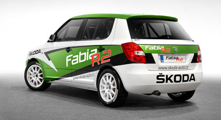 skoda fabia r2 2 at Skoda Fabia R2 Rally Car