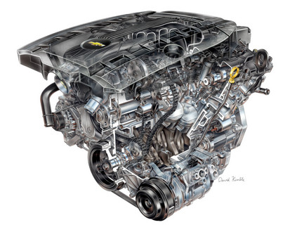 2012 Chevrolet Camaro Engine at 2012 Chevrolet Camaro V6 Engine Detailed