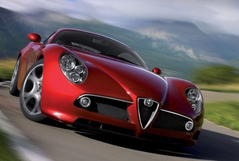 Alfa Romeo 8C at Alfa Romeo Not Yet Ready For U.S.