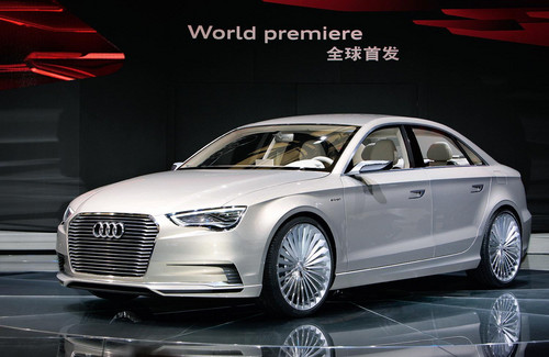 Audi A3 e tron 1 at Audi A3 Sedan e tron Concept