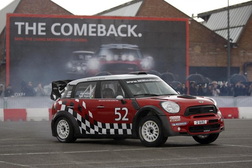 MINI WRC Team 4 at MINI WRC Team Officially Launched 