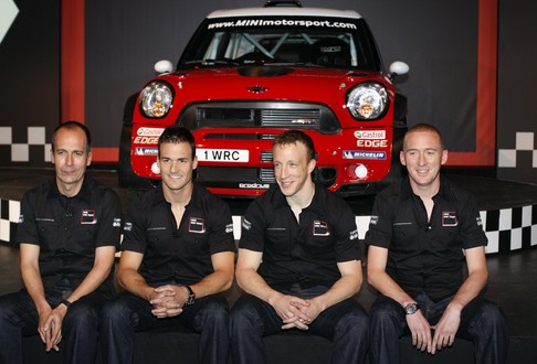 MINI WRC Team 5 at MINI WRC Team Officially Launched 
