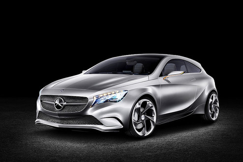 Mercedes Concept A 1 at Mercedes Concept A Class   First Pictures