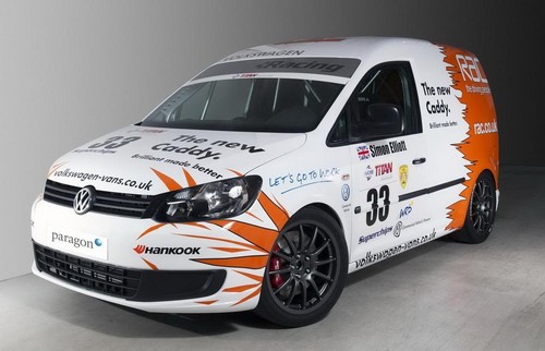 Volkswagen Caddy Racer 1 at Volkswagen Caddy Racer Revealed