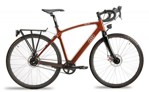 audi hardwood bicycle 3 at Audi Launches Hardwood Bicycles