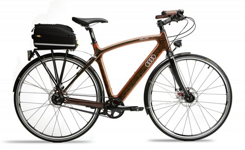 audi hardwood bicycle 6 at Audi Launches Hardwood Bicycles