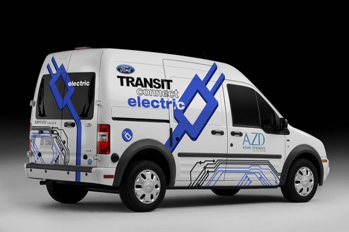 light commercial vehicle 2 at Ford Transit Connect Electric Specs