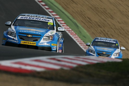 plato btcc 2 at Jason Plato Brakes BTCC Victory Record