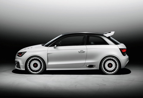 A1 clubsport quattro 3 at 500 hp Audi A1 Clubsport Showcar
