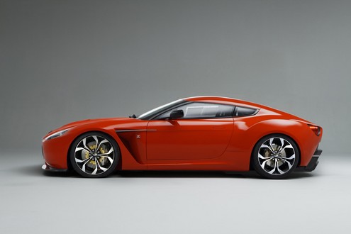 Aston V12 Zagato concept 1 at Aston Martin V12 Zagato Concept Unveiled