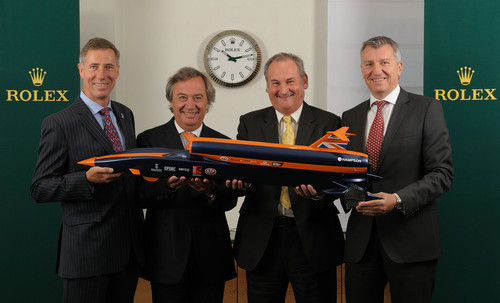 BLOODHOUND SSC Rolex1 at Rolex Named BLOODHOUND Official Timing Partner