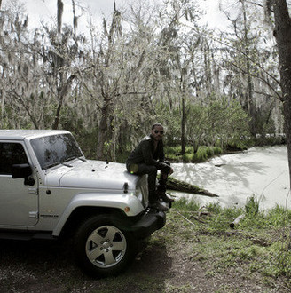 LennyKravitz Jeep LennyKravitz Jeep at 2011 Jeep Wrangler Lenny Kravitz Advertising Campaign