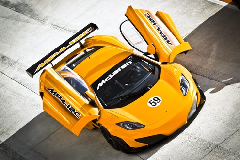 MP4 12C GT3 1 at McLaren MP4 12C GT3 Technical Specs [Video]