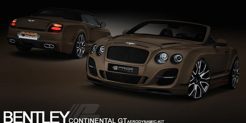 Prior Design Bentley Continental GT 1 at Prior Design Bentley Continental GTC Aero Kit