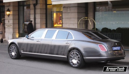 armortech mulssane 2 at ArmorTech Bentley Mulsanne Stretch Limo