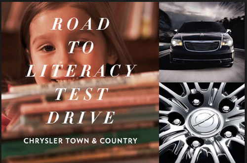 chrysler road to literacy at Chrysler “Road to Literacy” Facebook Initiative