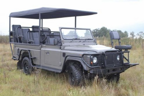 electric Land Rover Defender 1 at Electric Land Rover Defender By Axeon