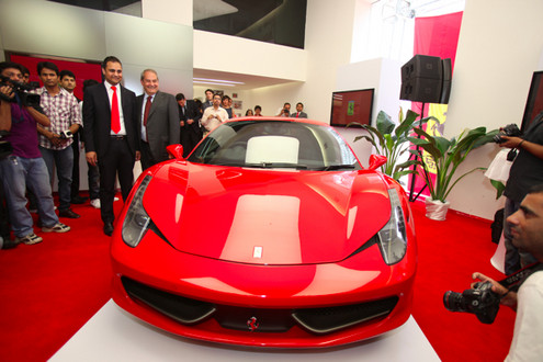 indian ferrari at Ferrari Opens Its First Dealership In India