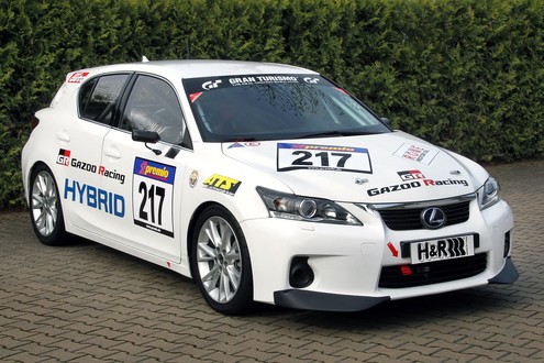 lexus0ct0racer at Gazoo Racing Lexus CT 200h Nurburgring Racer