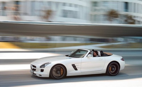 mercedes benz sls amg roadster 10 at Mercedes SLS AMG Roadster Officially Unveiled