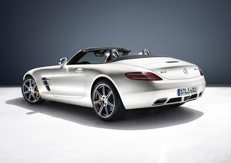 mercedes benz sls amg roadster 15 at Mercedes SLS AMG Roadster Officially Unveiled