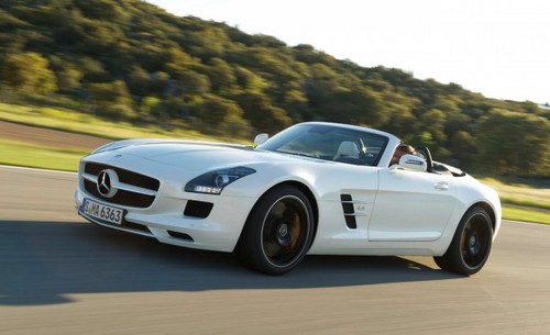 mercedes benz sls amg roadster 4 at Mercedes SLS AMG Roadster Officially Unveiled