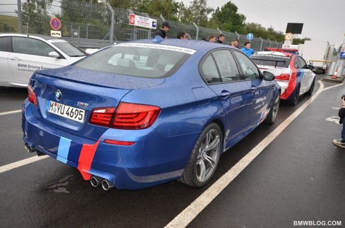 BMW M5 F10 Ring Taxi 2 at 2012 BMW M5 Ring Taxi