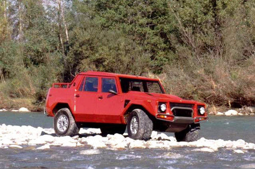 Lamborghini LM at Lamborghini Working On Porsche Based SUV
