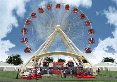 ferris wheel Honda at Honda Eye Ferris Wheel At Goodwood