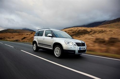 skoda yeti skoda yeti at Skoda Makes 100,000 Yeti In Two Years