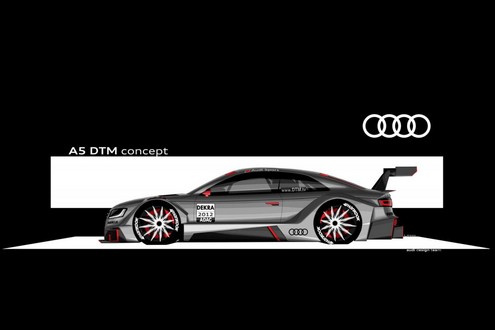 Audi A5 DTM 3 at Audi A5 DTM Preview