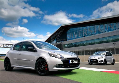 Clio and Twingo Silverstone GP Edition 2 at Renault Clio and Twingo Silverstone GP Edition