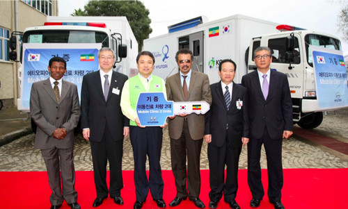 Hyundai Motor Donates 10 Mobile Clinics to Africa at Hyundai Donates 10 Mobile Clinics To Africa