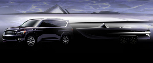 Infiniti QX56 Boat at Infiniti QX56 Boat Project