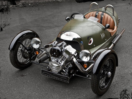 Morgan 3 Wheeler at Jay Leno Drives Morgan 3 Wheeler [Video]