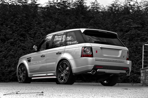 Silver Range Rover Autobiography 3 at Project Kahn Silver Range Rover Autobiography