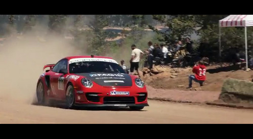 gt2rs at Jeff Zwarts Porsche 911 GT2 RS Pike Peak Run [Video]